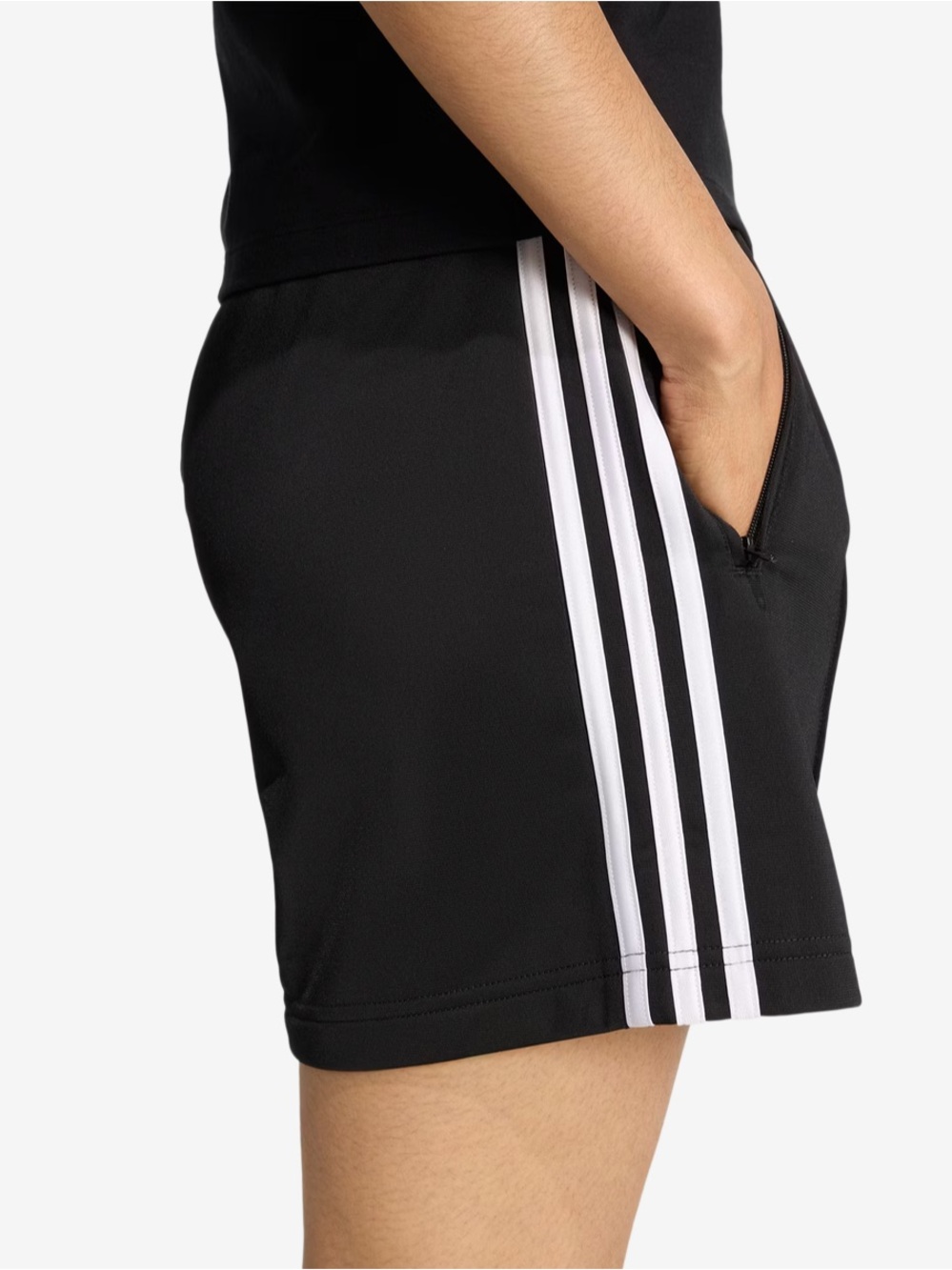 Women’s Black Adidas Firebird Shorts NWT Retail $40